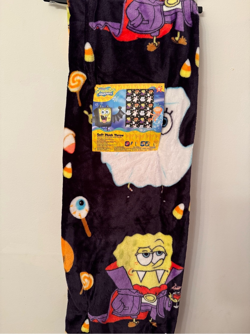 Spongebob Squarepants Halloween Blanket
